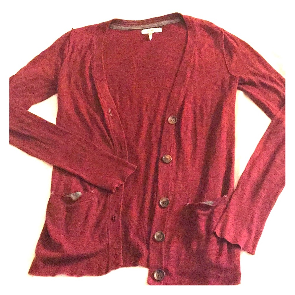 Aeropostale Cardigan Light Button Up